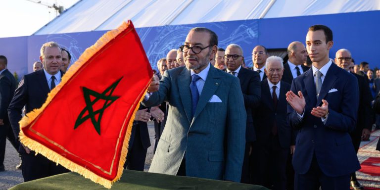 الملك يترأس حفل إطلاق أشغال إنجاز المركب الصناعي لمحركات الطائرات بالنواصر الملك يترأس حفل إطلاق أشغال إنجاز المركب الصناعي لمحركات الطائرات بالنواصر